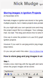 Mobile Screenshot of nickmudge.info